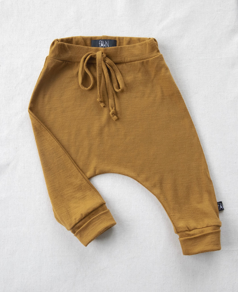 Wholesale Merino Harem Pant - Rusty Gold